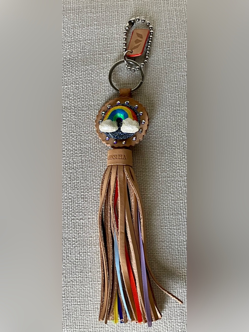 Consuela Over the Rainbow Leather Charm - Picture 3 of 6